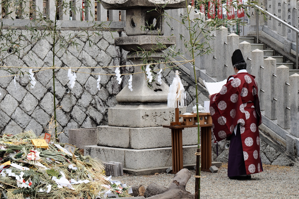 令和元年とんど祭の写真