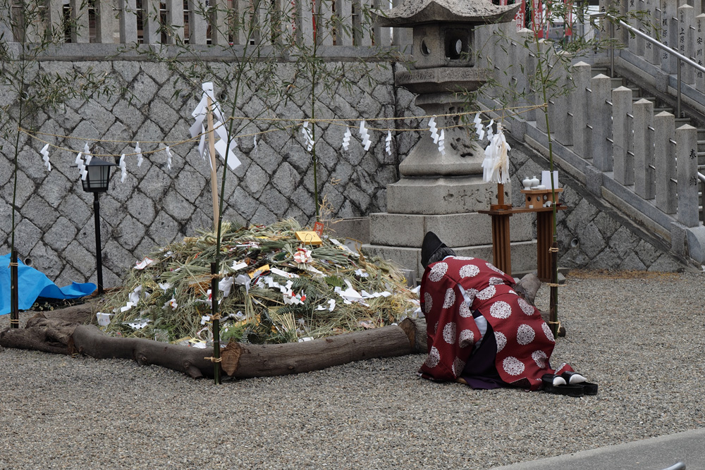 令和元年とんど祭の写真