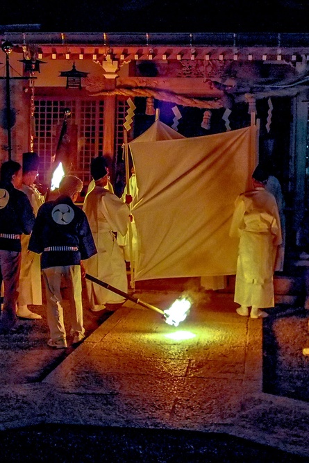 遷座祭の写真