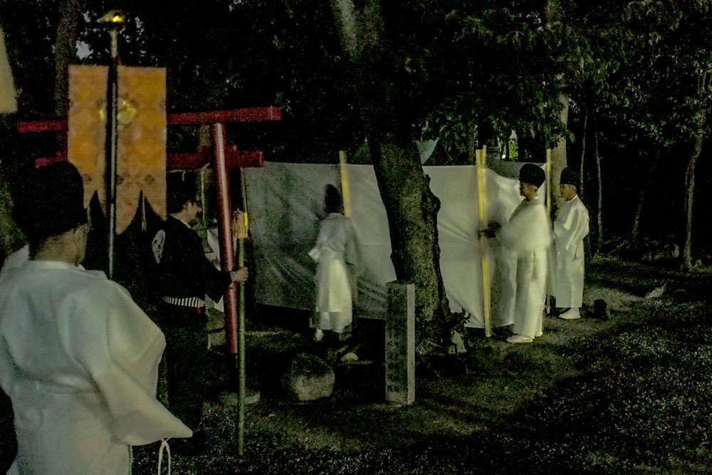 遷座祭の写真