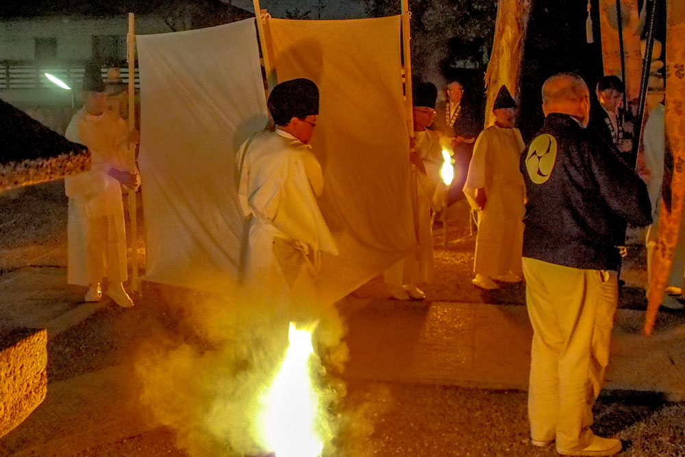 遷座祭の写真