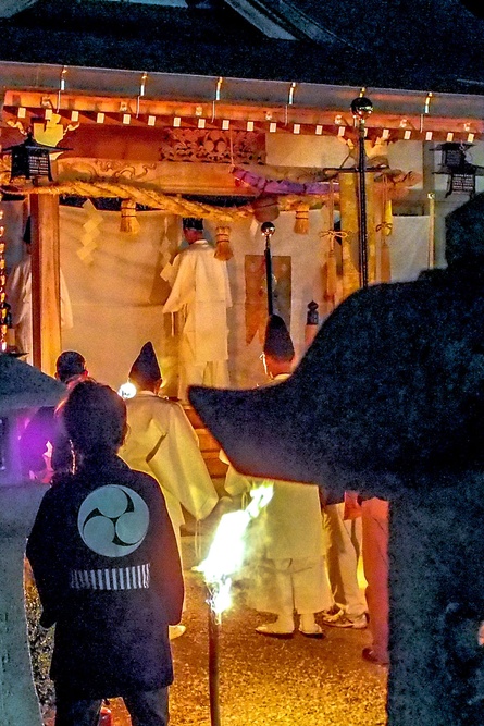 遷座祭の写真