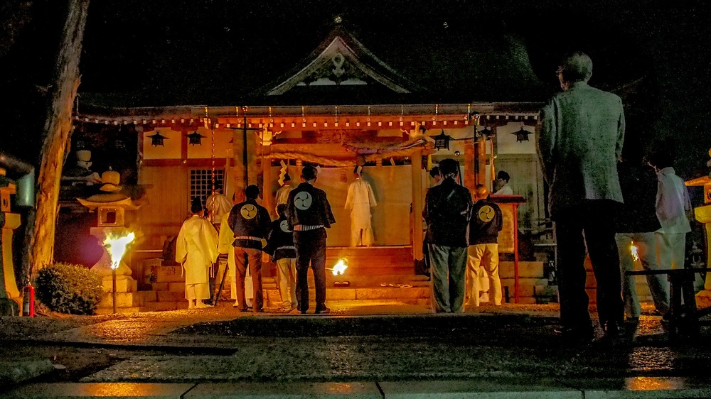 遷座祭の写真