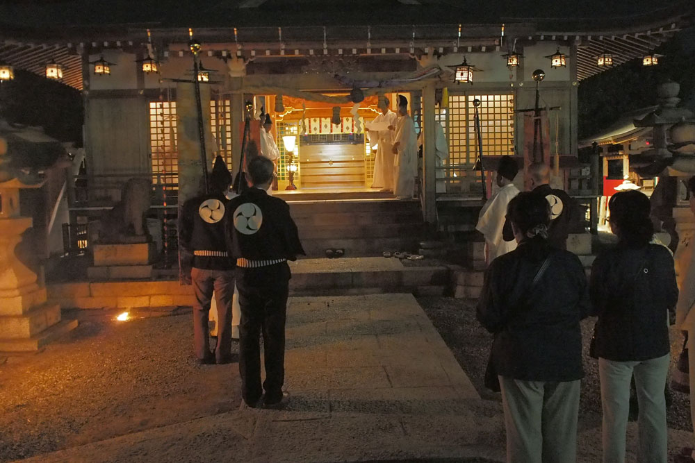 遷座祭の写真