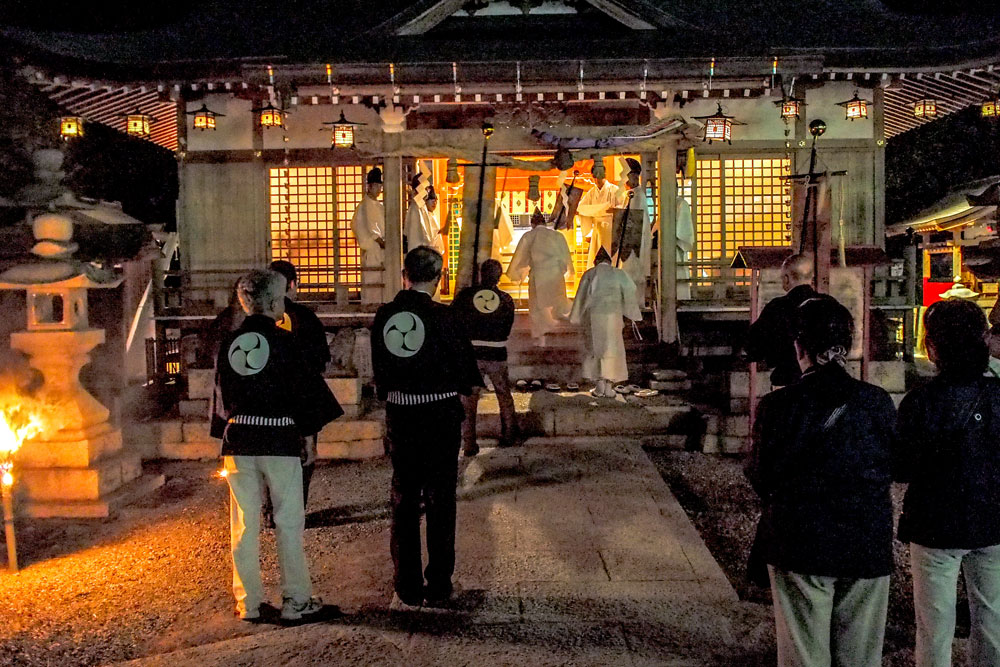 遷座祭の写真